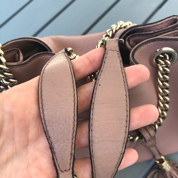 Gucci Soho Bag in dusty pink color - Picture 4 of 15